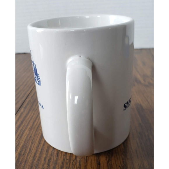 Sysco Minnesota White Ceramic Coffee Mug Food Service Trucking Teamwork - Picture 4 of 6